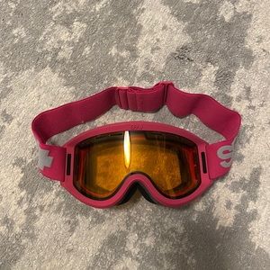 SPY Pink Ski Snow Goggles